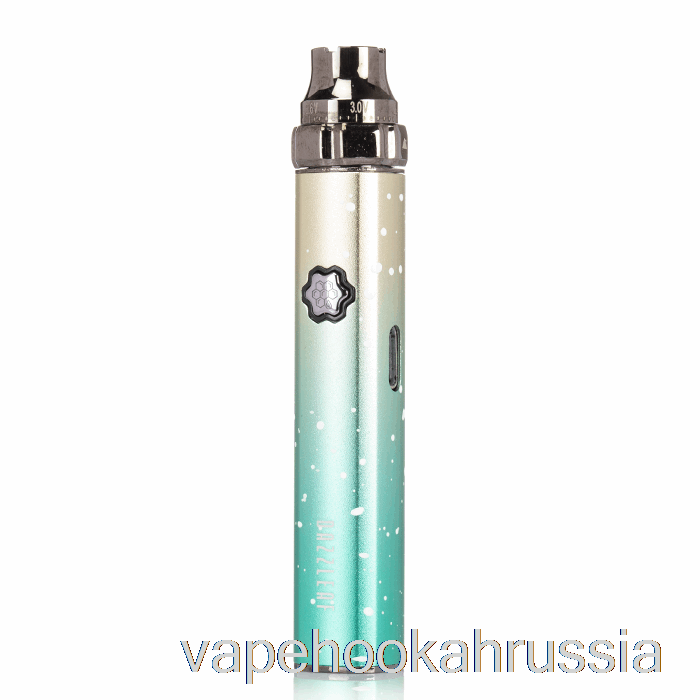 Vape Russia Dazzleaf Squarei Top Twist 510 аккумулятор золото/зеленые брызги